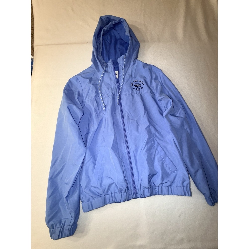 Vans Kastle Windbreaker Jacket Blue/ ashley blue Size‎ XS